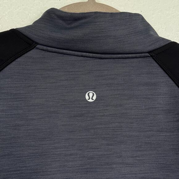 Lululemon Revolution Bomber Jacket Mens Medium Full Zip Gym Athleisure Polartec - Picture 9 of 13